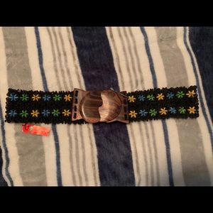 Wooden beaded belt hippie boho by Erik & Mike